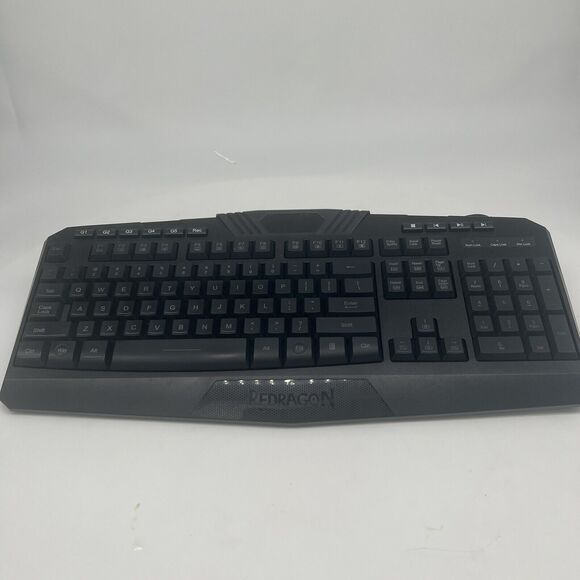 Redragon HARPE K503RGB PC Gaming Keyboard, RGB LED Backlit USB Wired - Picture 1 of 7